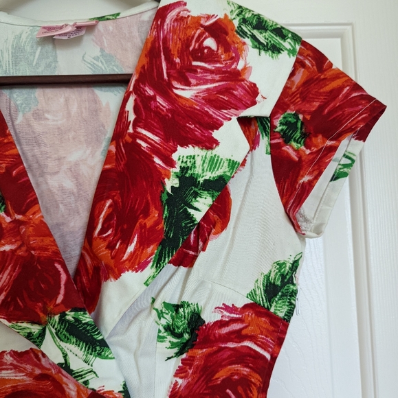 Pinup Couture floral midi dress - Picture 3 of 12